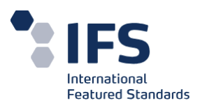 IFS Food certification